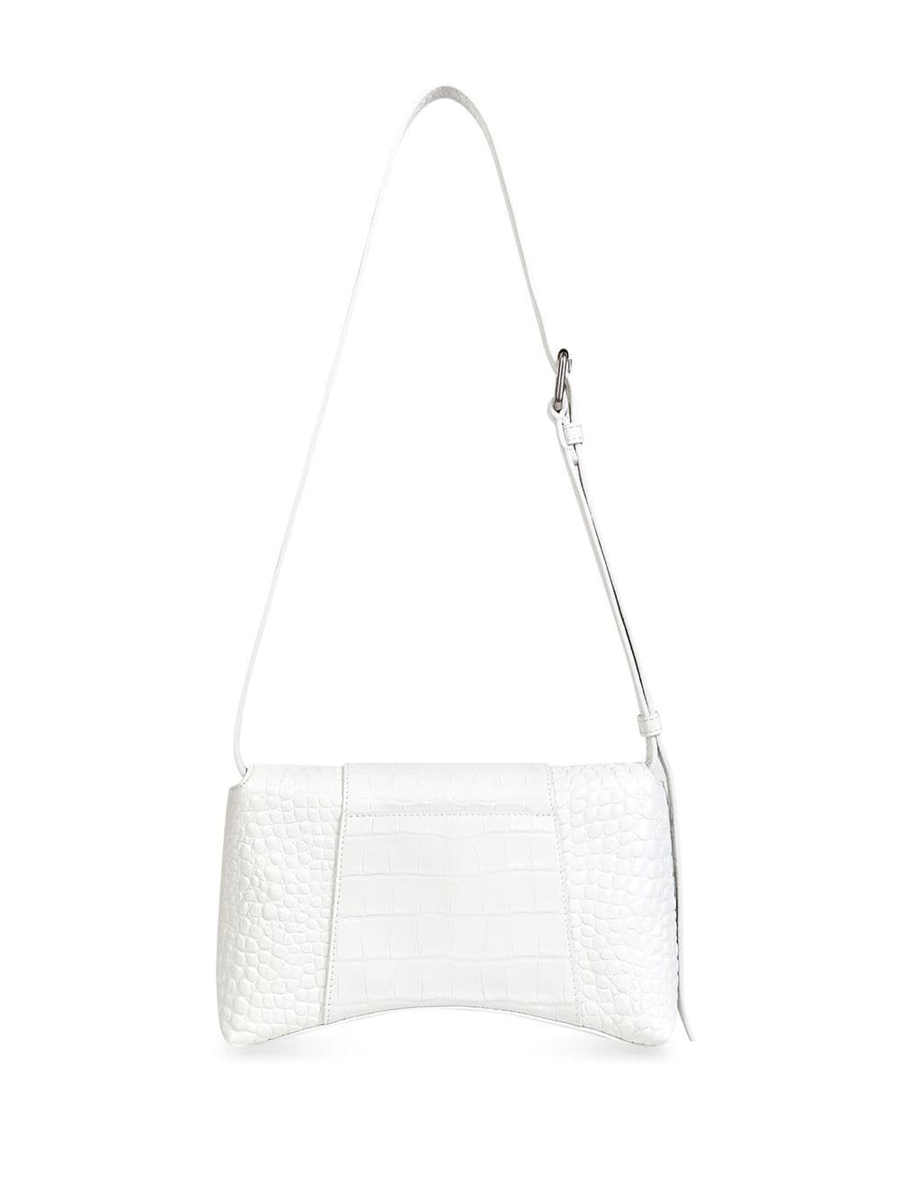 Ba*len*cia*ga downtown xs crocodile-effect shoulder bag