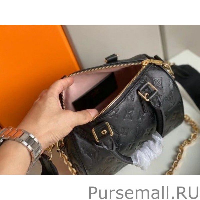 Speedy Bandouliere 22 Bag Monogram Lambskin M58631