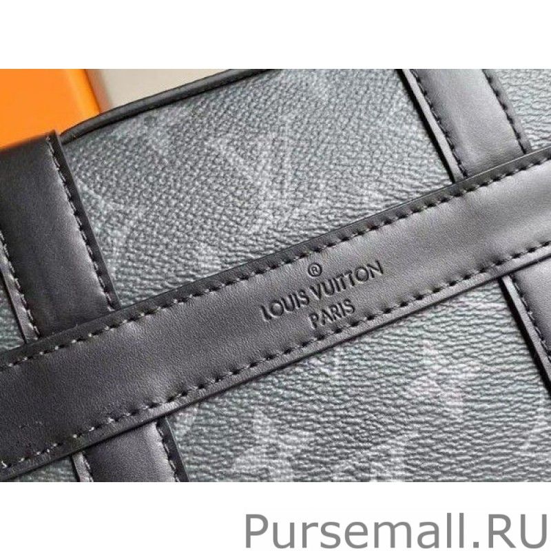 Trunk Messenger Bag Monogram Eclipse M45727