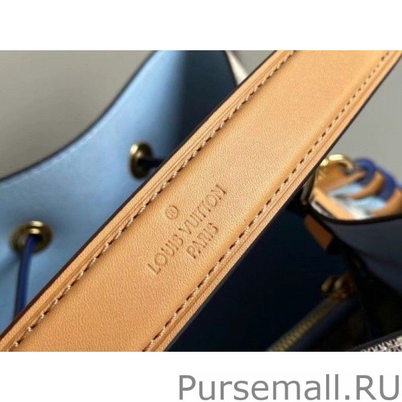 Damier Azur NeoNoe MM With Braided Strap N50042