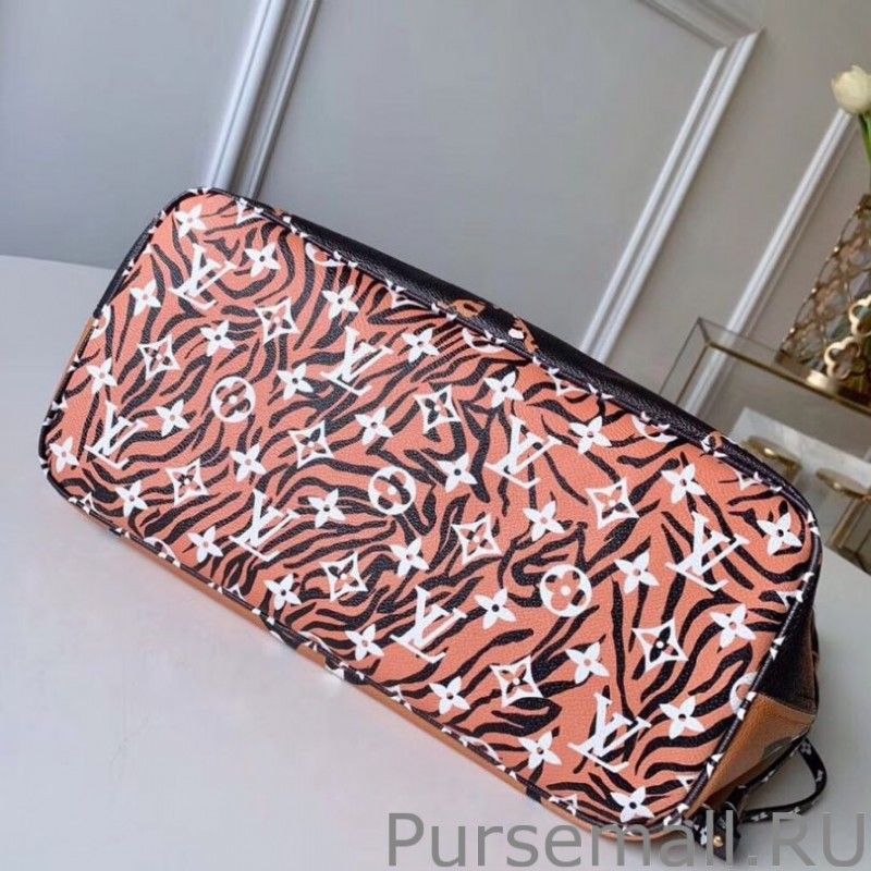 Neverfull MM Monogram Jungle Leopard Zebra M44676
