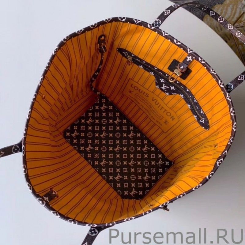 Neverfull MM Monogram Jungle Leopard Zebra M44676