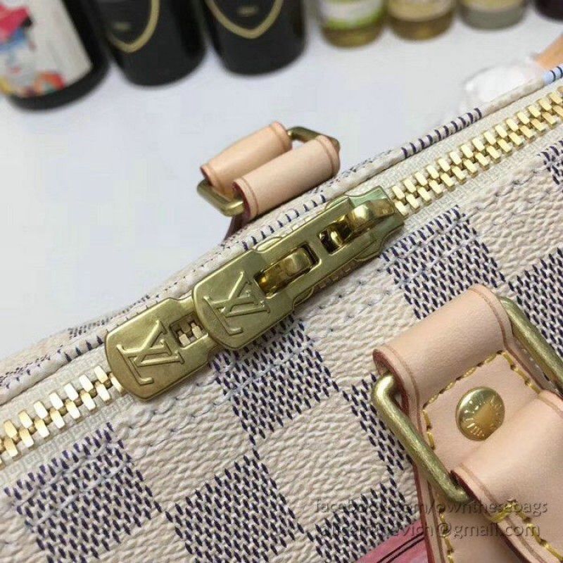 Speedy 30 Damier Azur Canvas N41063