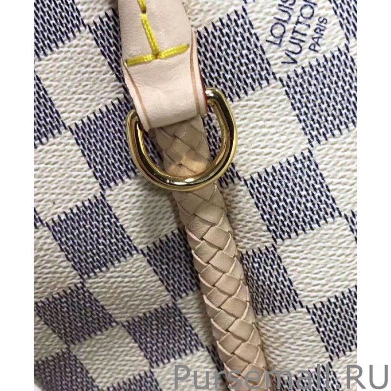 Propriano Tote Damier Azur N44027 White