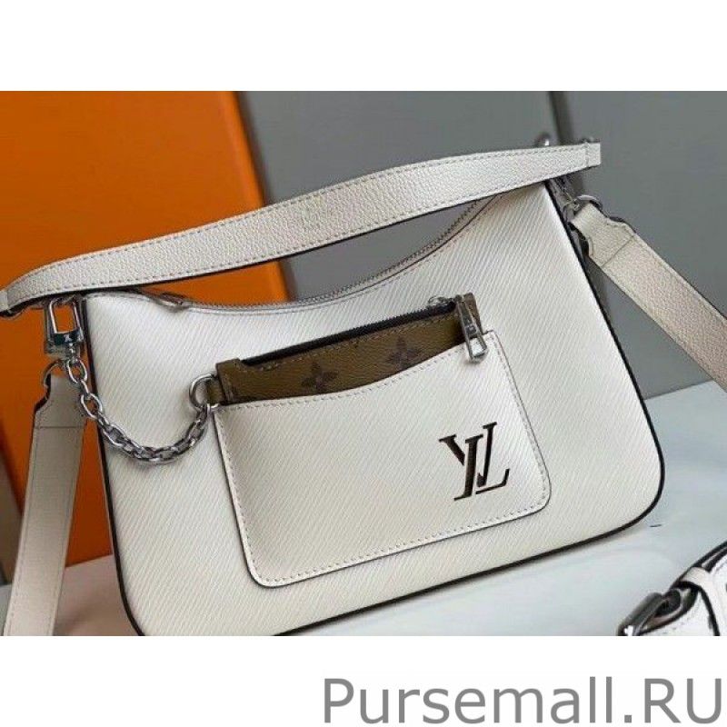 White Marelle Bag Epi M80688