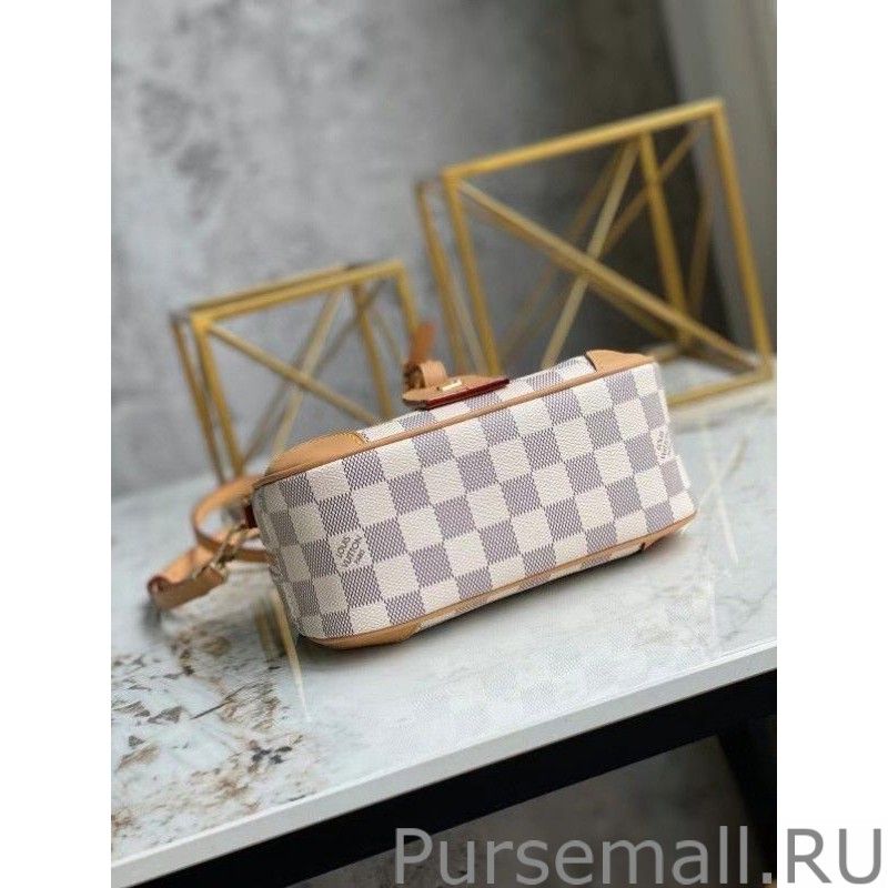 Mini Deauville Bag Damier Azur N50048