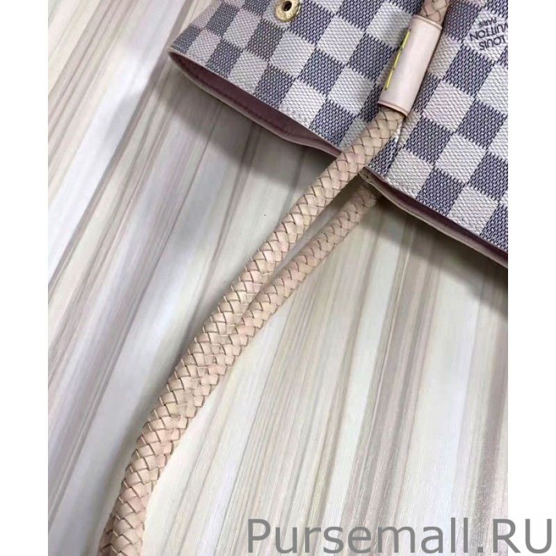 Propriano Tote Damier Azur N44027 White