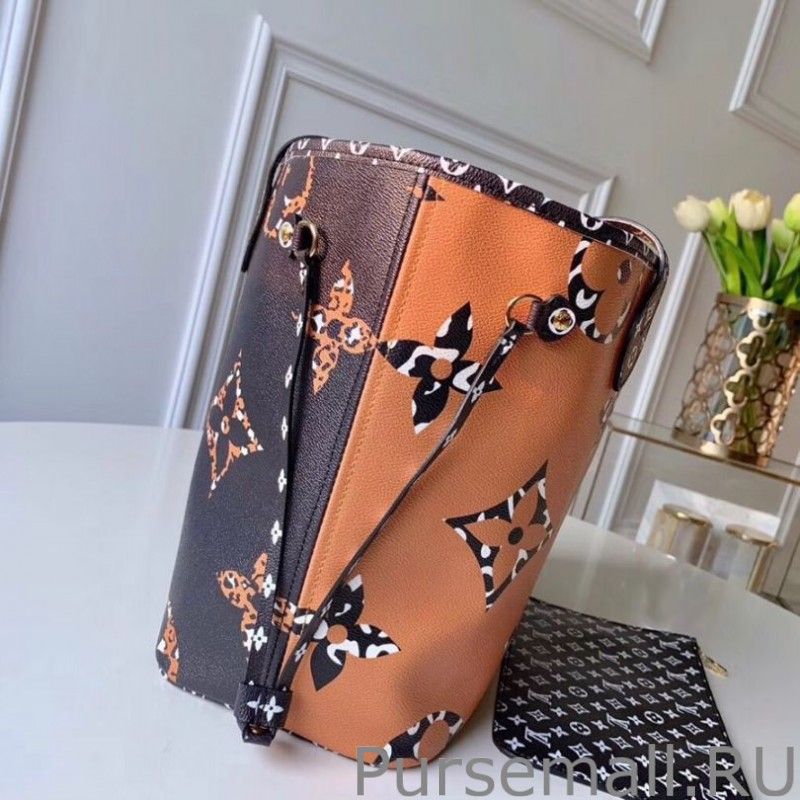 Neverfull MM Monogram Jungle Leopard Zebra M44676