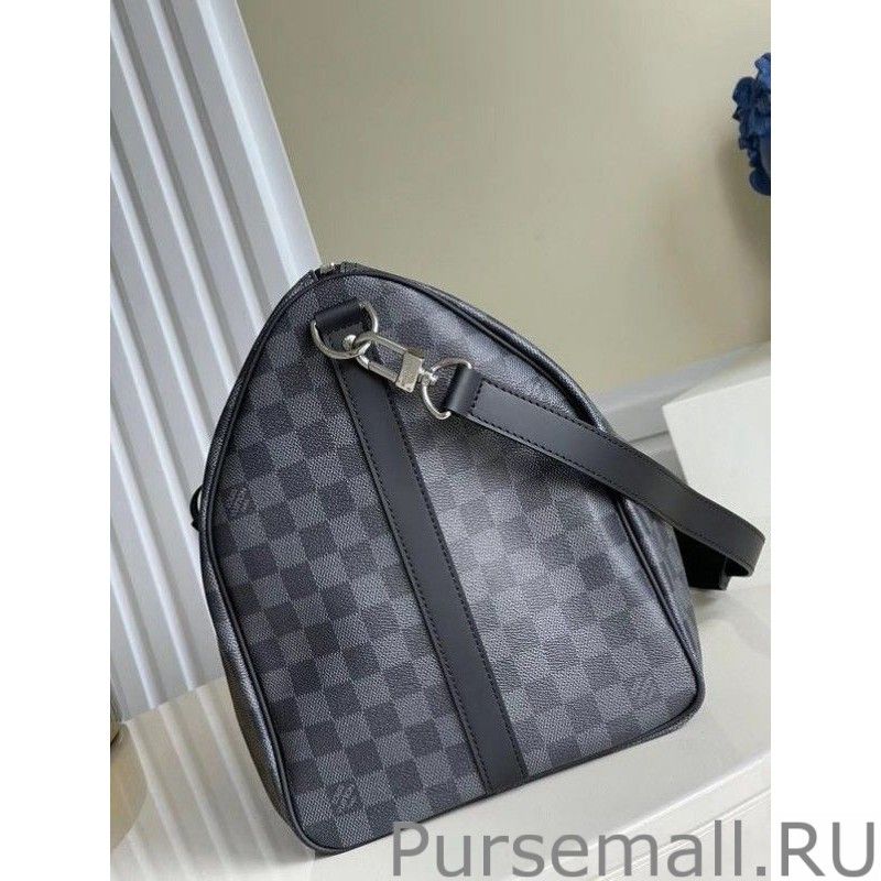 Keepall Bandouliere 50 Damier Graphite 3D N50016