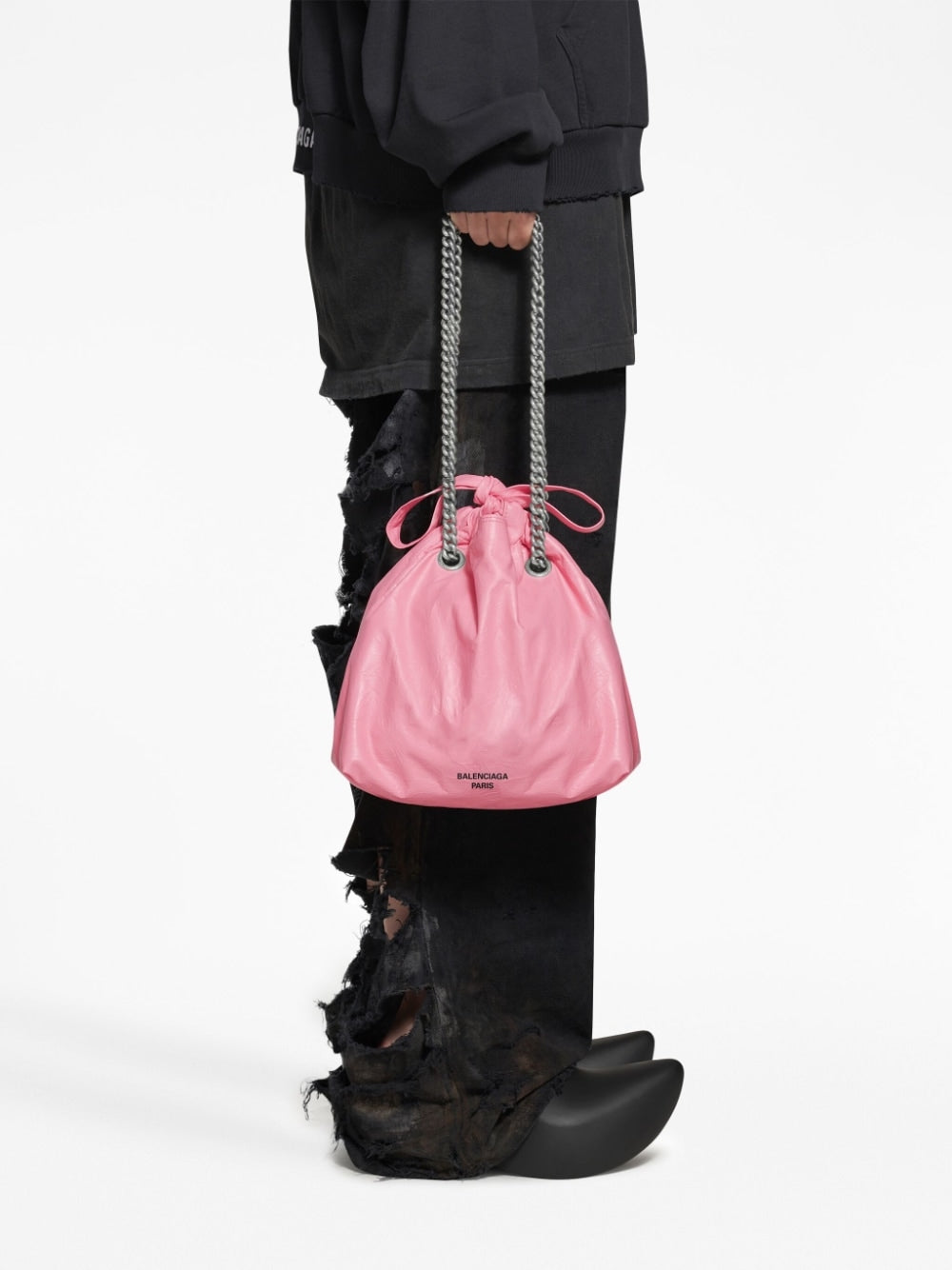 Ba*len*cia*ga crush tote bag