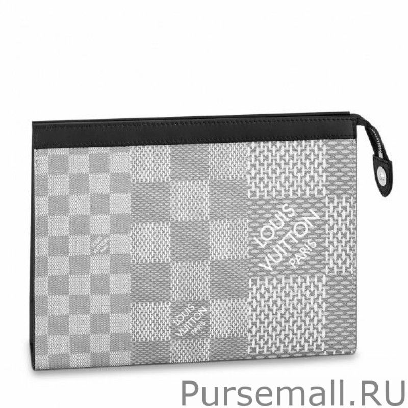 Pochette Voyage MM Damier Graphite 3D N60443