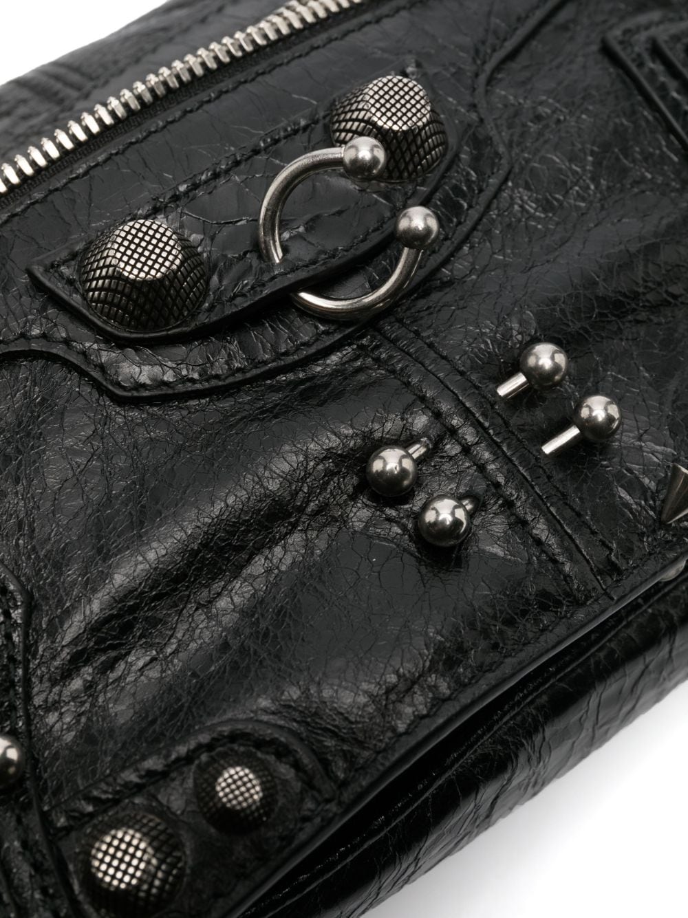 Ba*len*cia*ga stud-embellished shoulder bag