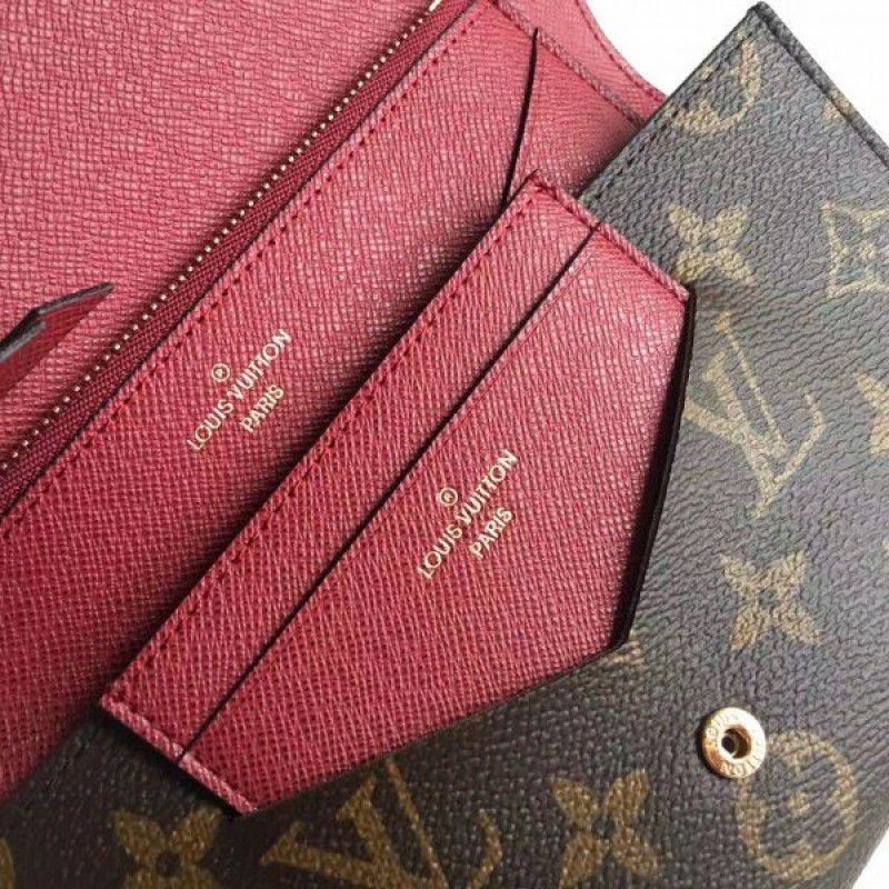 Jeanne Wallet Monogram Canvas M62155