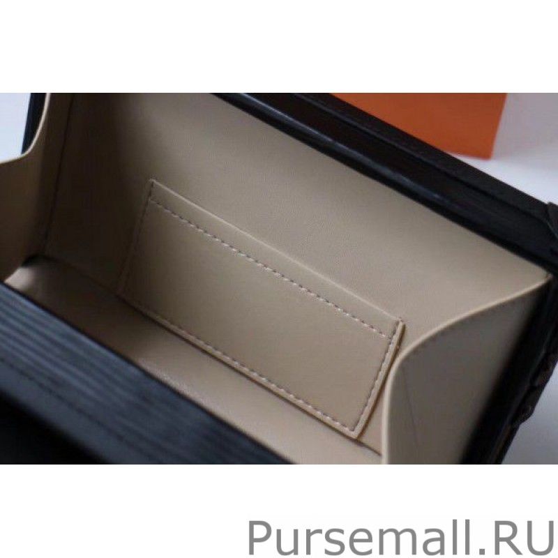 Petite Malle Bag All Black Epi Leather M55859