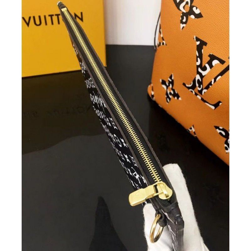 Neverfull MM Monogram Jungle Leopard Zebra m44716