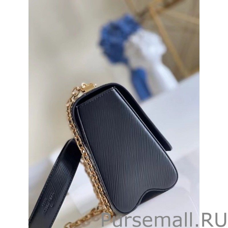 Twist MM Bag In Black Epi Leather M54804
