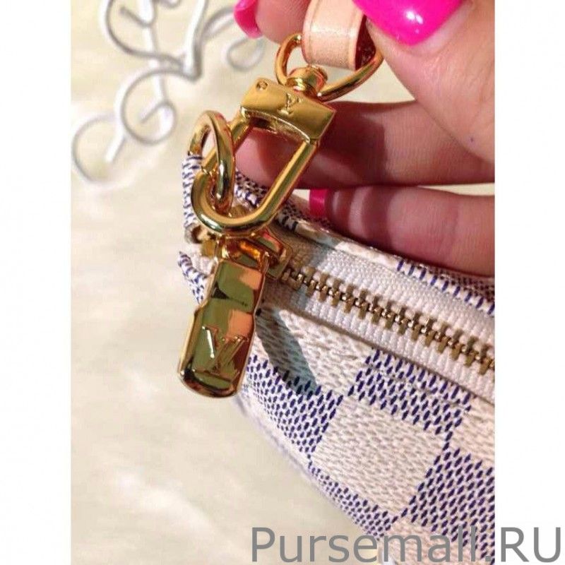 Pochette Accessoires Damier Azur Canvas N51986