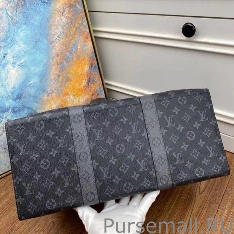 New Cabas Zippe GM Monogram Eclipse M45379