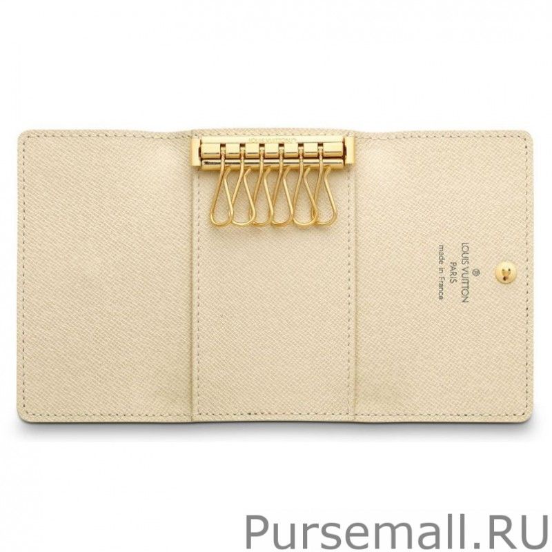 6 Key Holder Damier Azur Canvas N61745