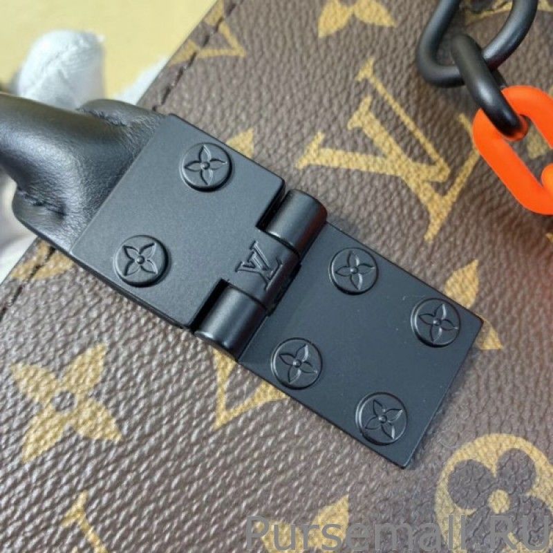 Sac Plat Monogram Solar Ray Canvas M44475