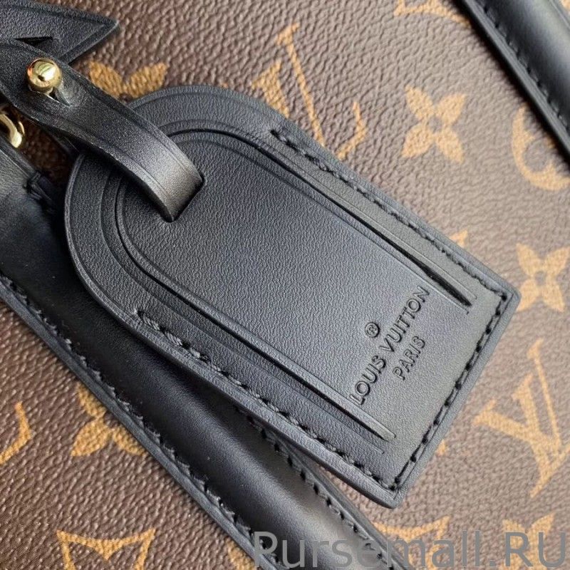 Soufflot MM Monogram Canvas M44817 Black
