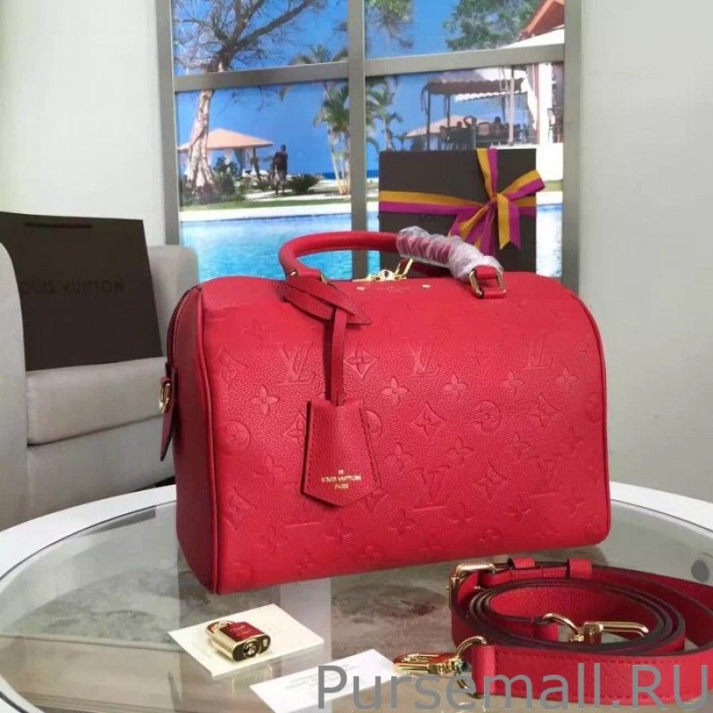 Speedy Bandoulière 25 Monogram Empreinte M42399