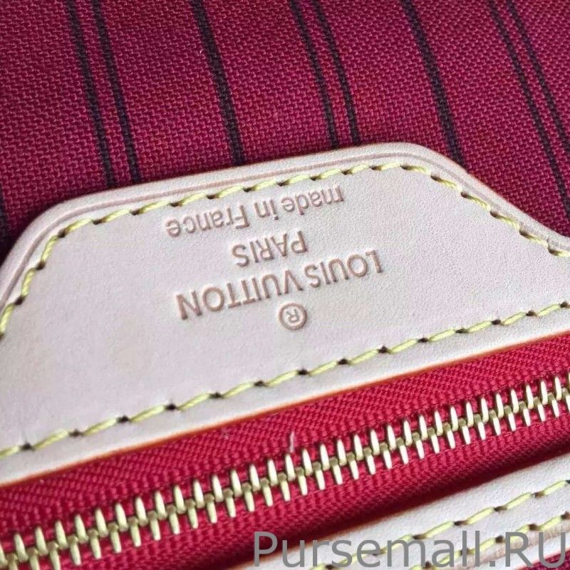 Neverfull MM Monogram Canvas M40996 Fuchsia