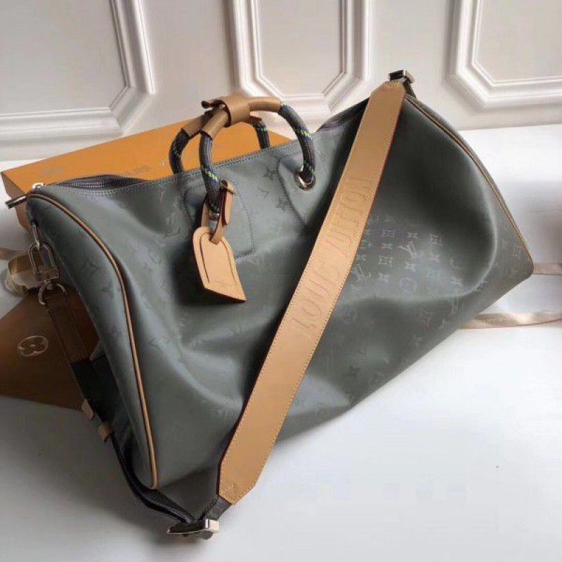 Keepall Bandouliere 50 Monogram Titanium M43886