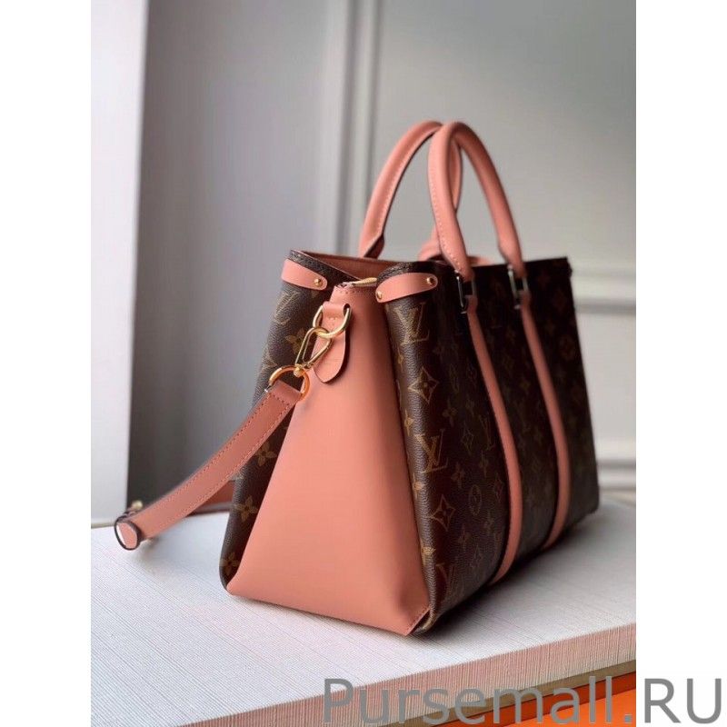 Soufflot MM Monogram Canvas M44817 Pink