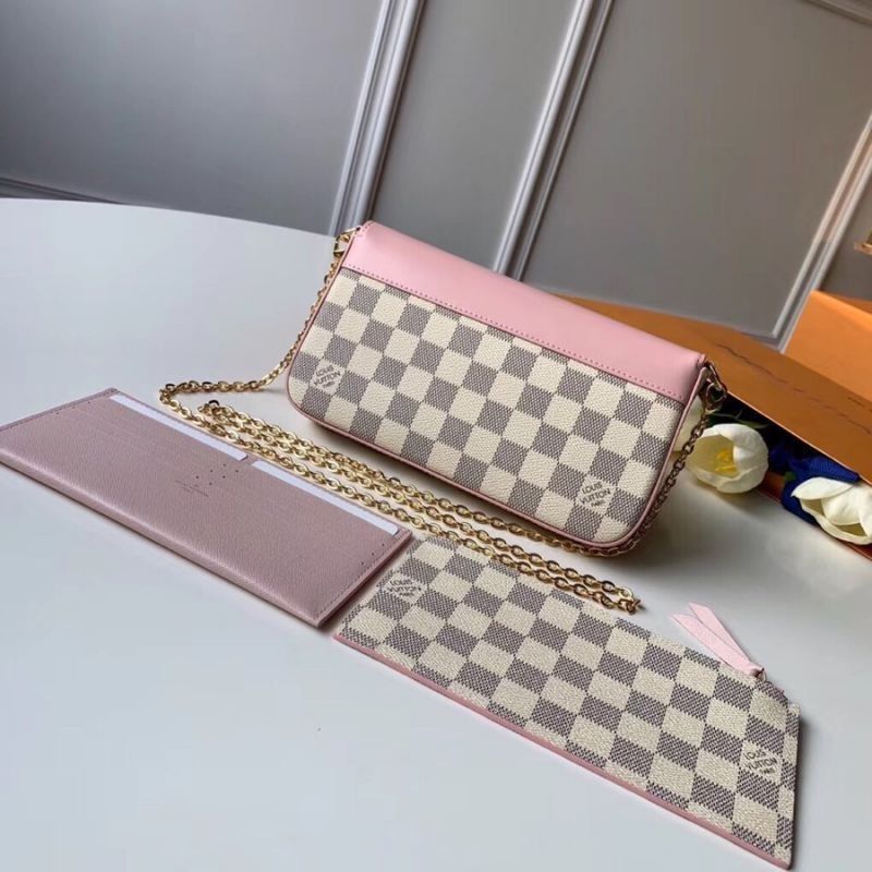 Pochette Felicie Damier Azur N60235
