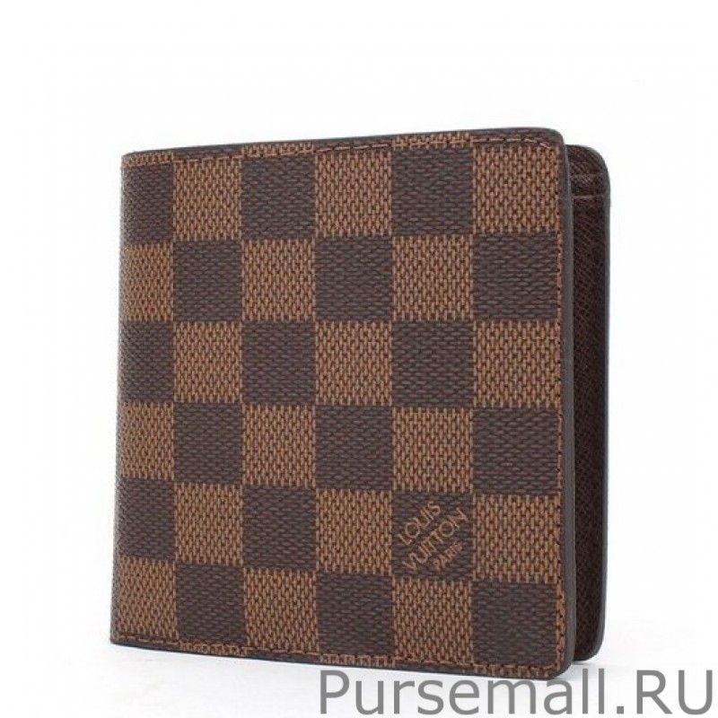 Damier Ebene Canvas Canvas Marco Wallet N61675