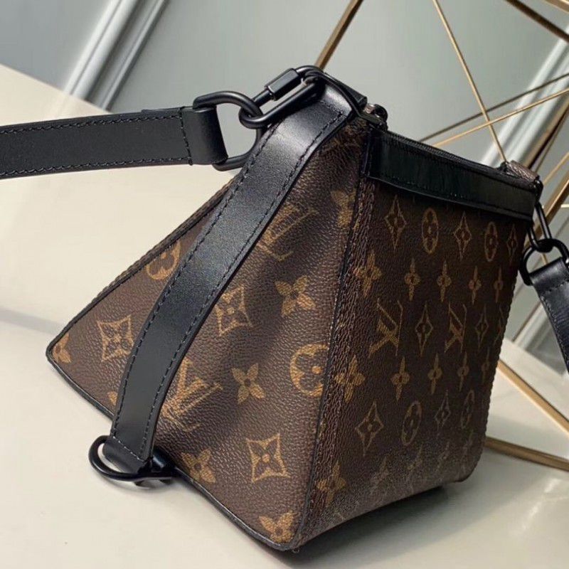 Triangle Shaped Monogram Canvas Bag M54330