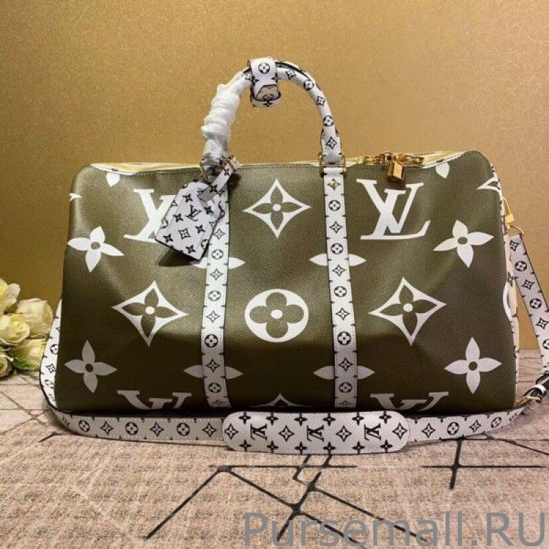 Keepall Bandouliere 50 Giant Monogram M44590