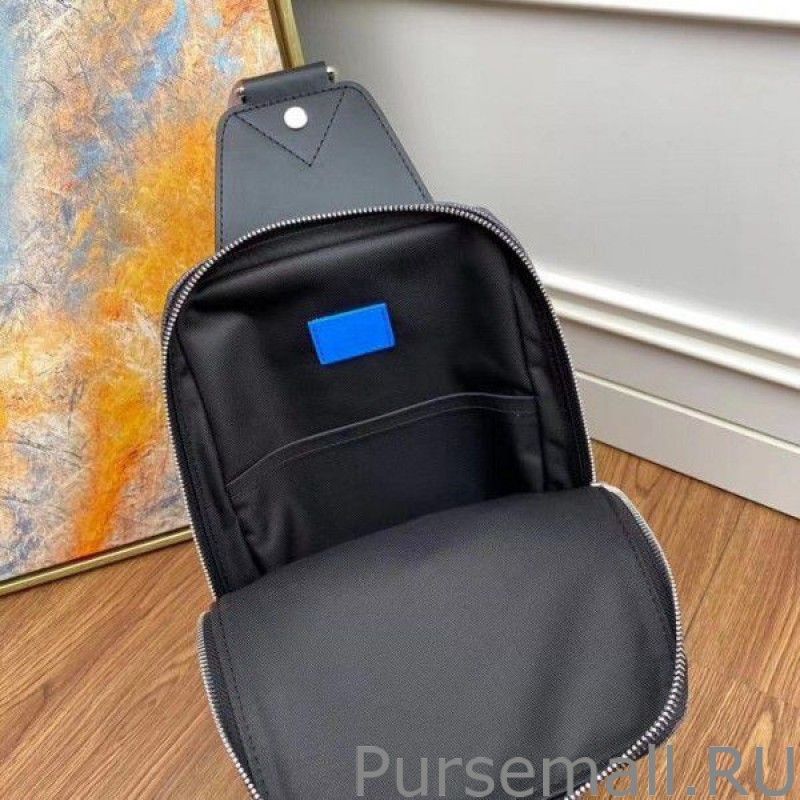 Avenue Sling Bag Damier Graphite Giant N40404