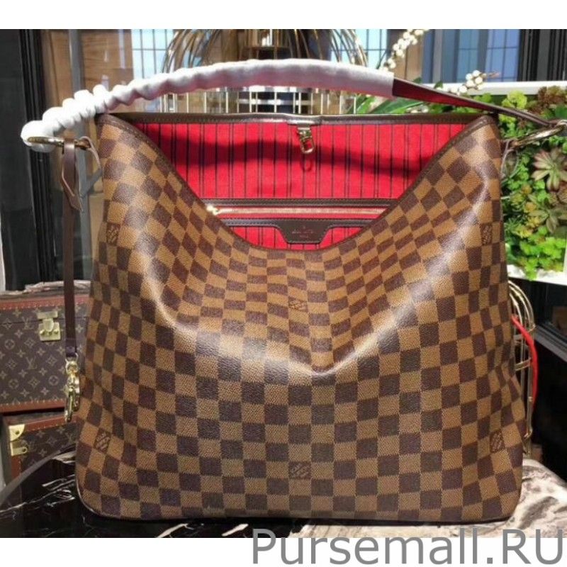 Delightful MM Damier Ebene Canvas N41460