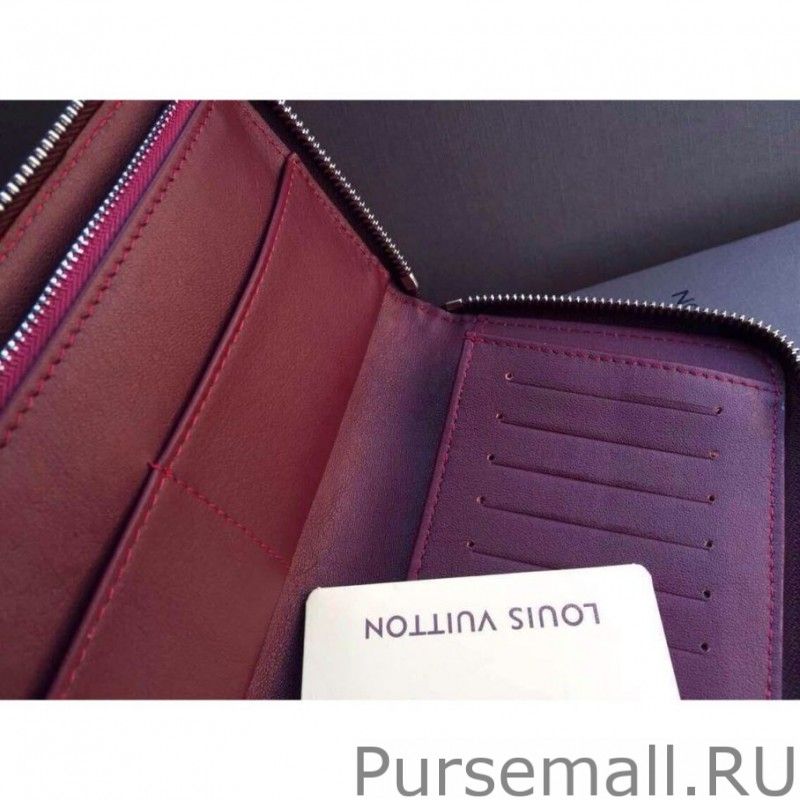 Cuir Taurillon Zippy Wallet Vertical M58410