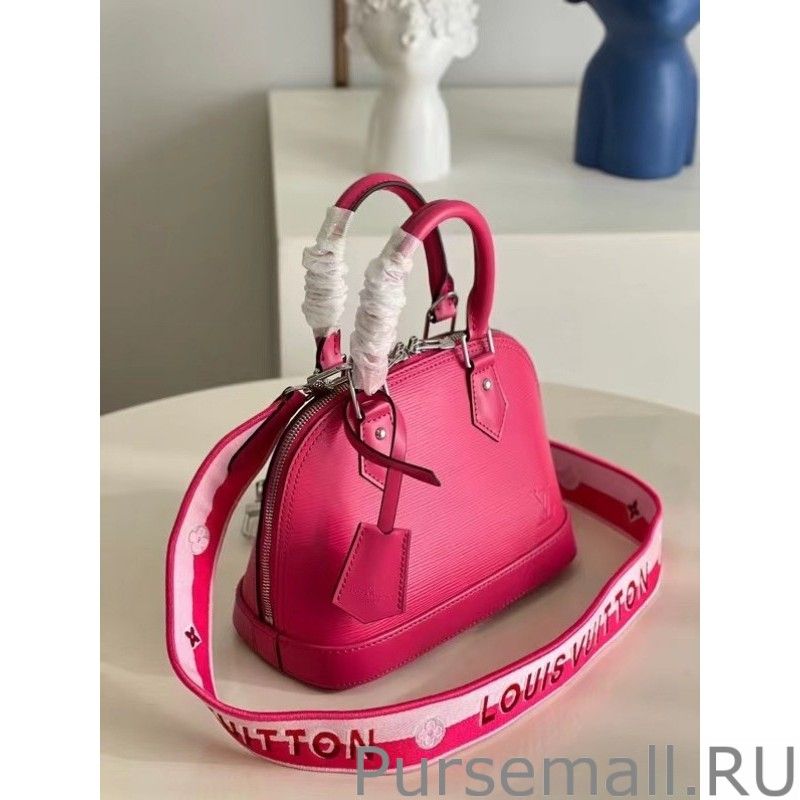 Epi Alma BB Bag With Jacquard Strap M59346