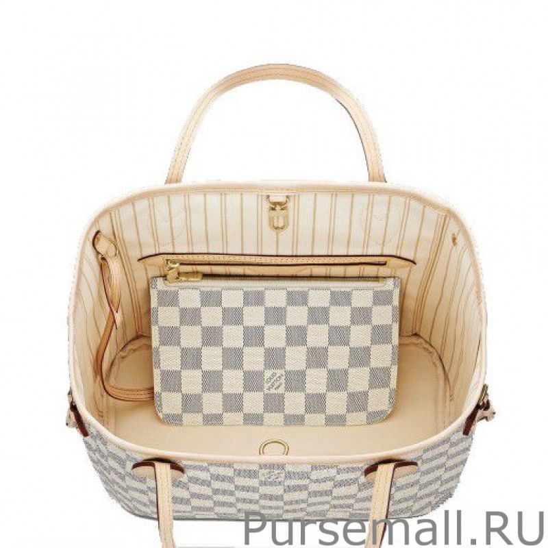 Neverfull PM Damier Azur Canvas N41362