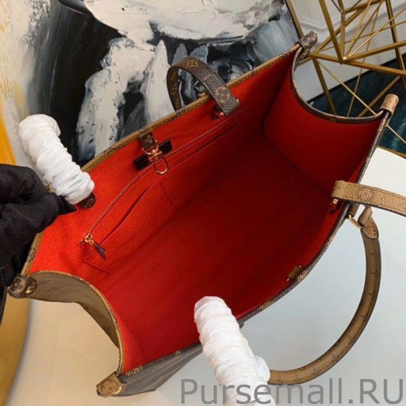 Onthego MM Bag Monogram Reverse M45039