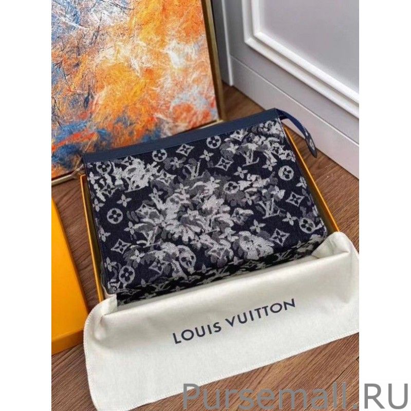 Pochette Voyage Monogram Tapestry M80034