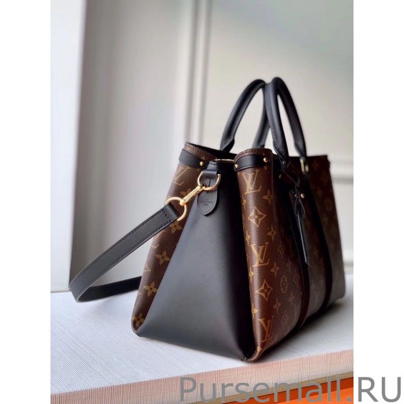 Soufflot MM Monogram Canvas M44817 Black