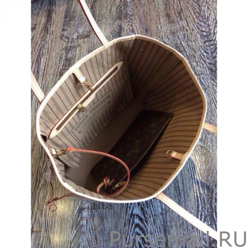 Neverfull MM Monogram Canvas M40995 Beige