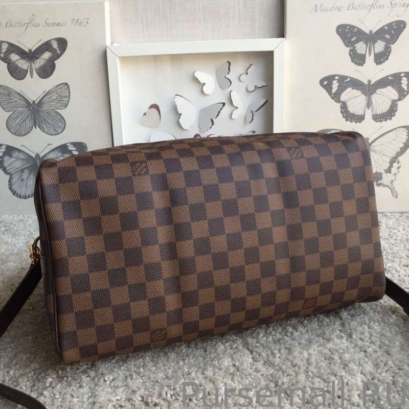 Speedy Bandoulière 35 Damier Ebene N41366