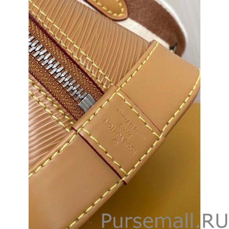 Epi Alma BB Bag With Jacquard Strap M57540