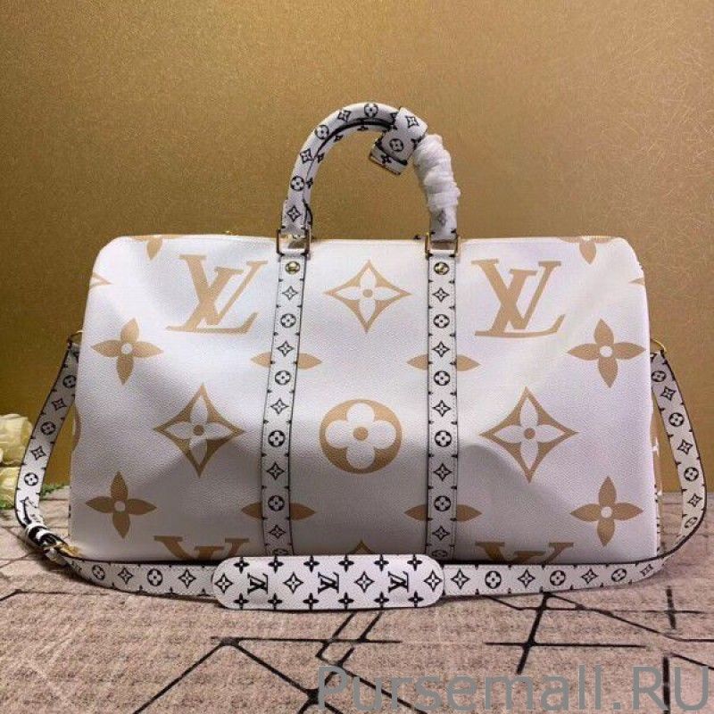Keepall Bandouliere 50 Giant Monogram M44590