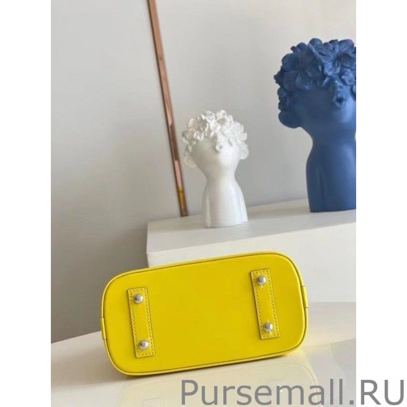 Epi Alma BB Bag With Jacquard Strap M57446