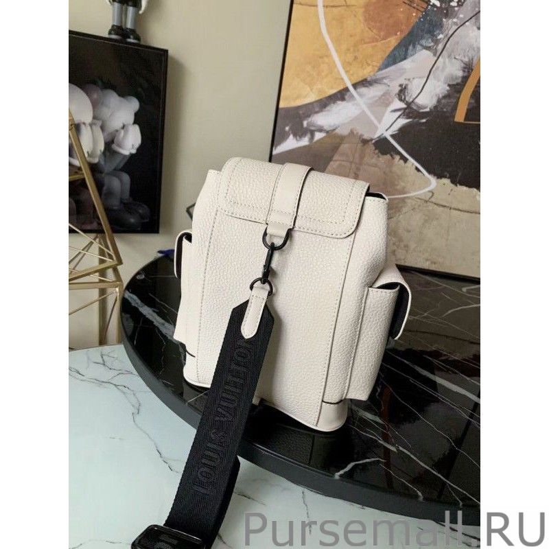 Christopher XS Bag In White Leather M58493