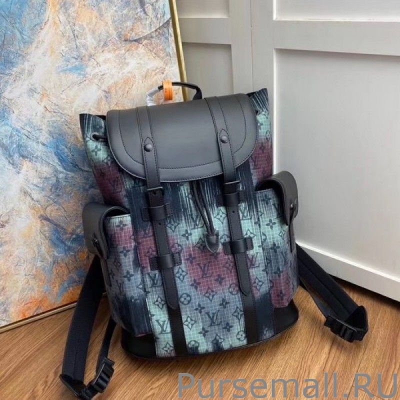 Christopher PM Backpack Monogram Camouflage M56411