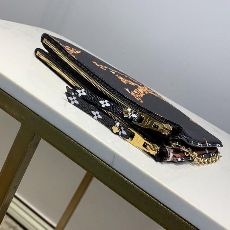 Pochette Double Zip Bag M67874