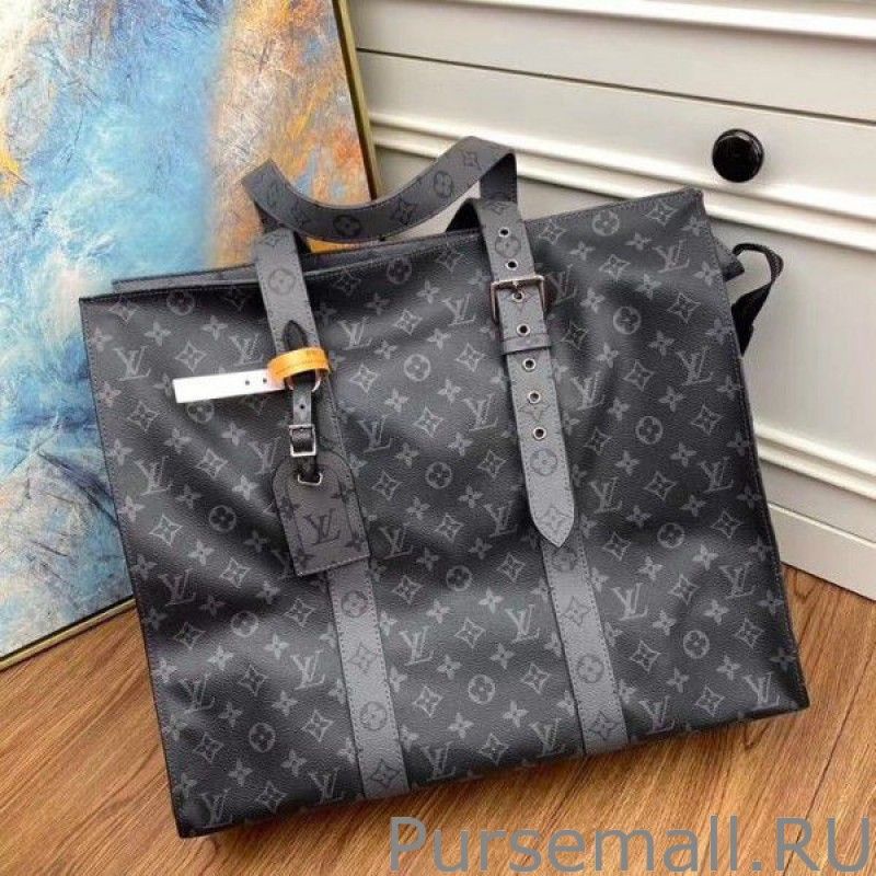 New Cabas Zippe GM Monogram Eclipse M45379